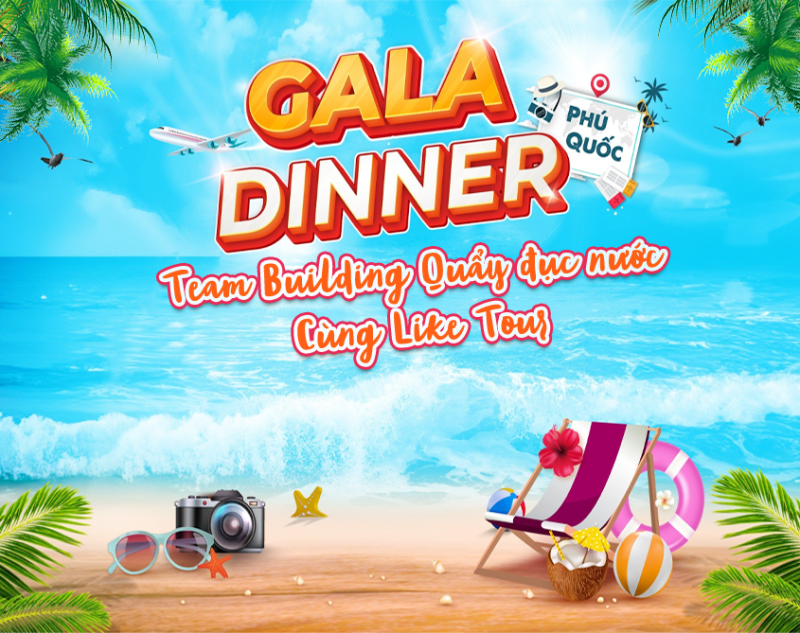 Tour Phú Quốc 3N3Đ Team building - Gala dinner Trọn Gói Giá Siêu Ưu Đãi  tại Like Tour
